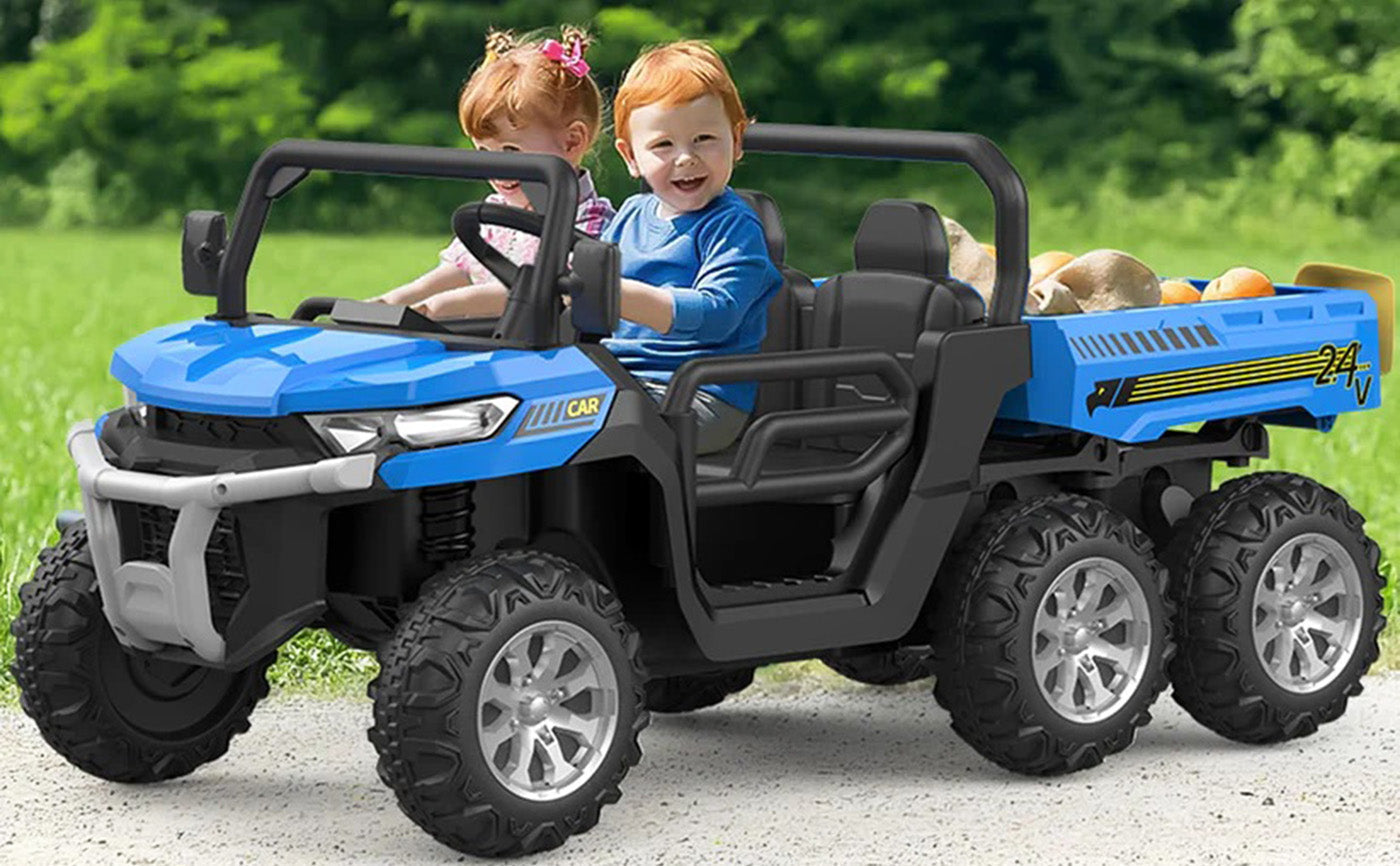 Best Ride On Cars for Two Kids