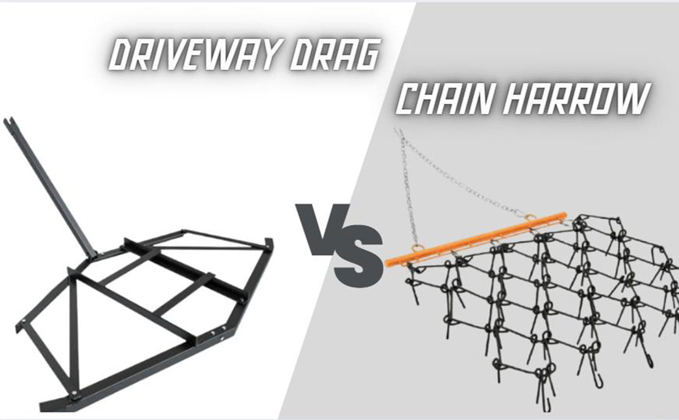 Driveway Drag Vs. Chain Harrow