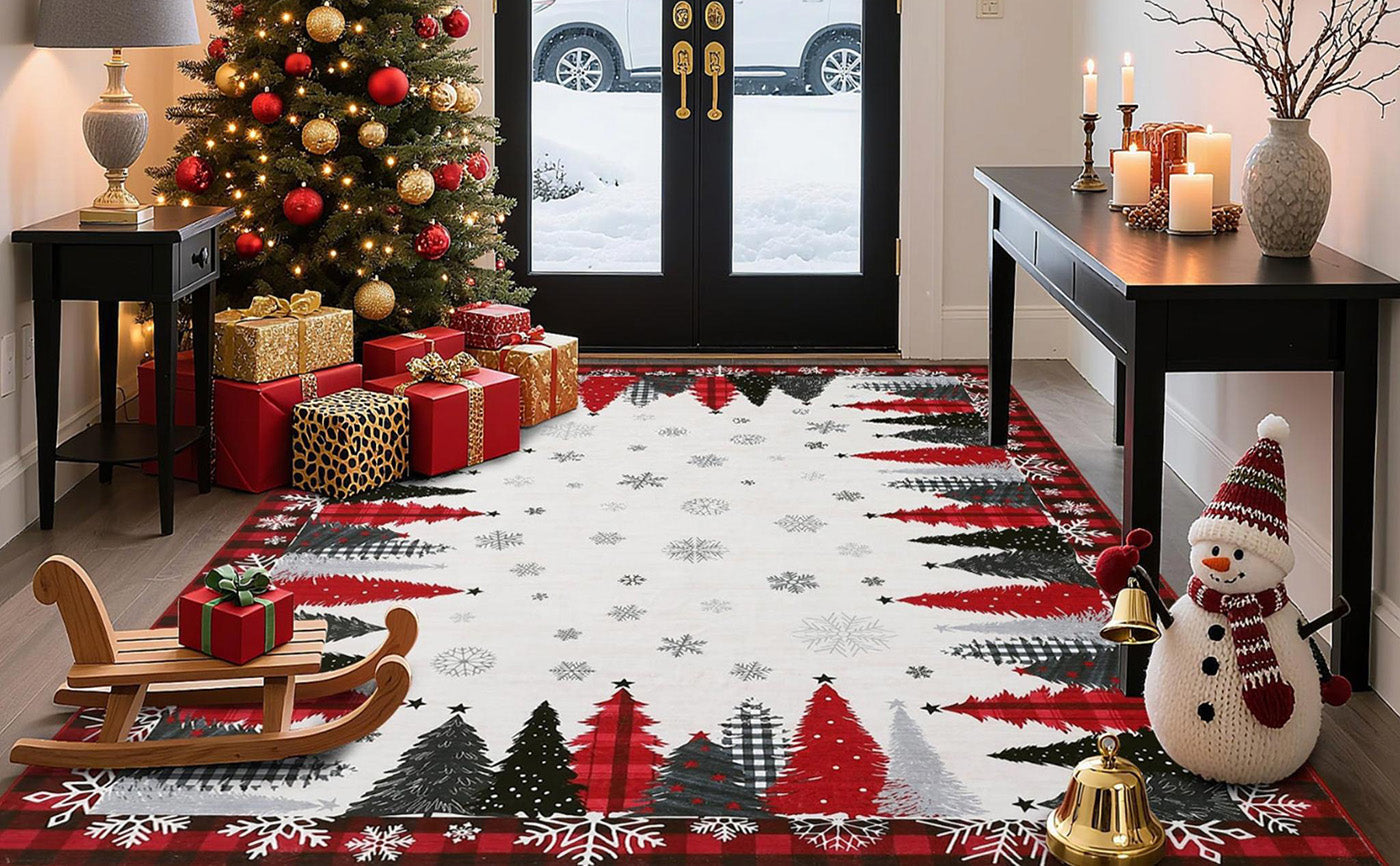 Style Your Space With The Perfect Christmas Rugs