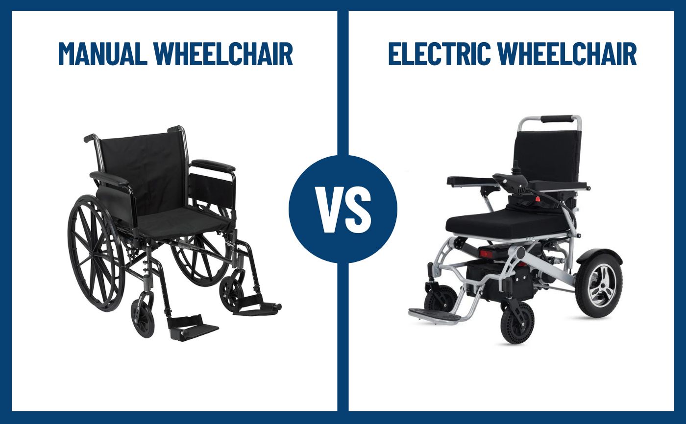 Manual Wheelchair Vs. Electric Wheelchair