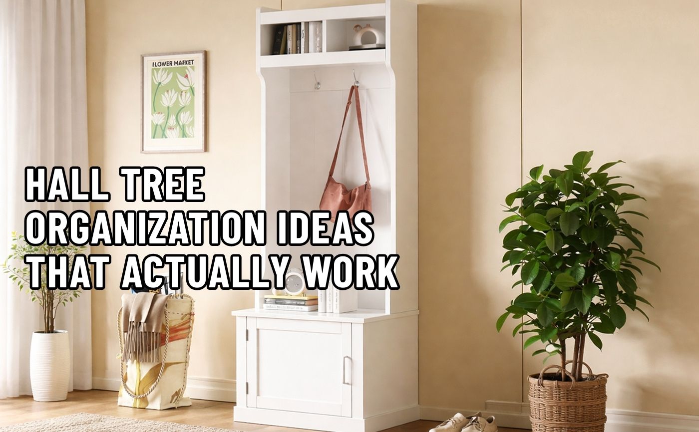 Hall Tree Organization Ideas That Actually Work
