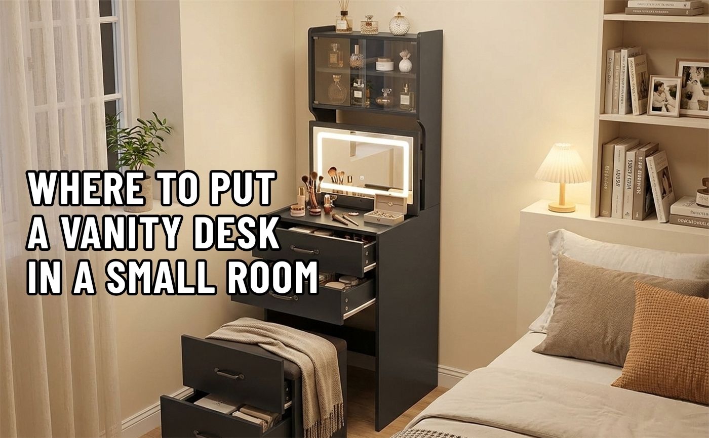 Where To Put A Vanity Desk In A Small Room