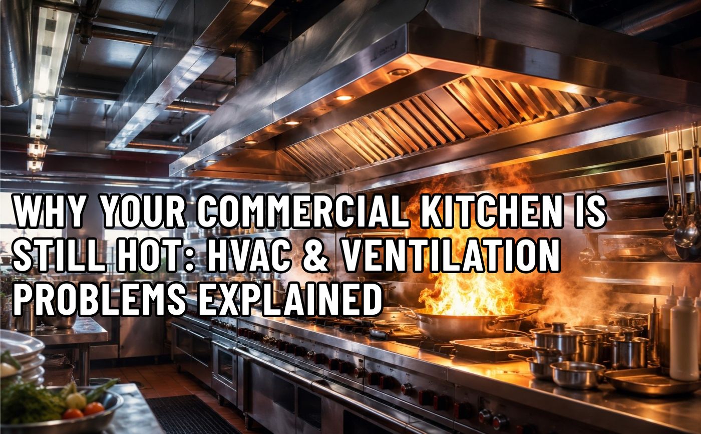 Why Your Commercial Kitchen Is Still Hot