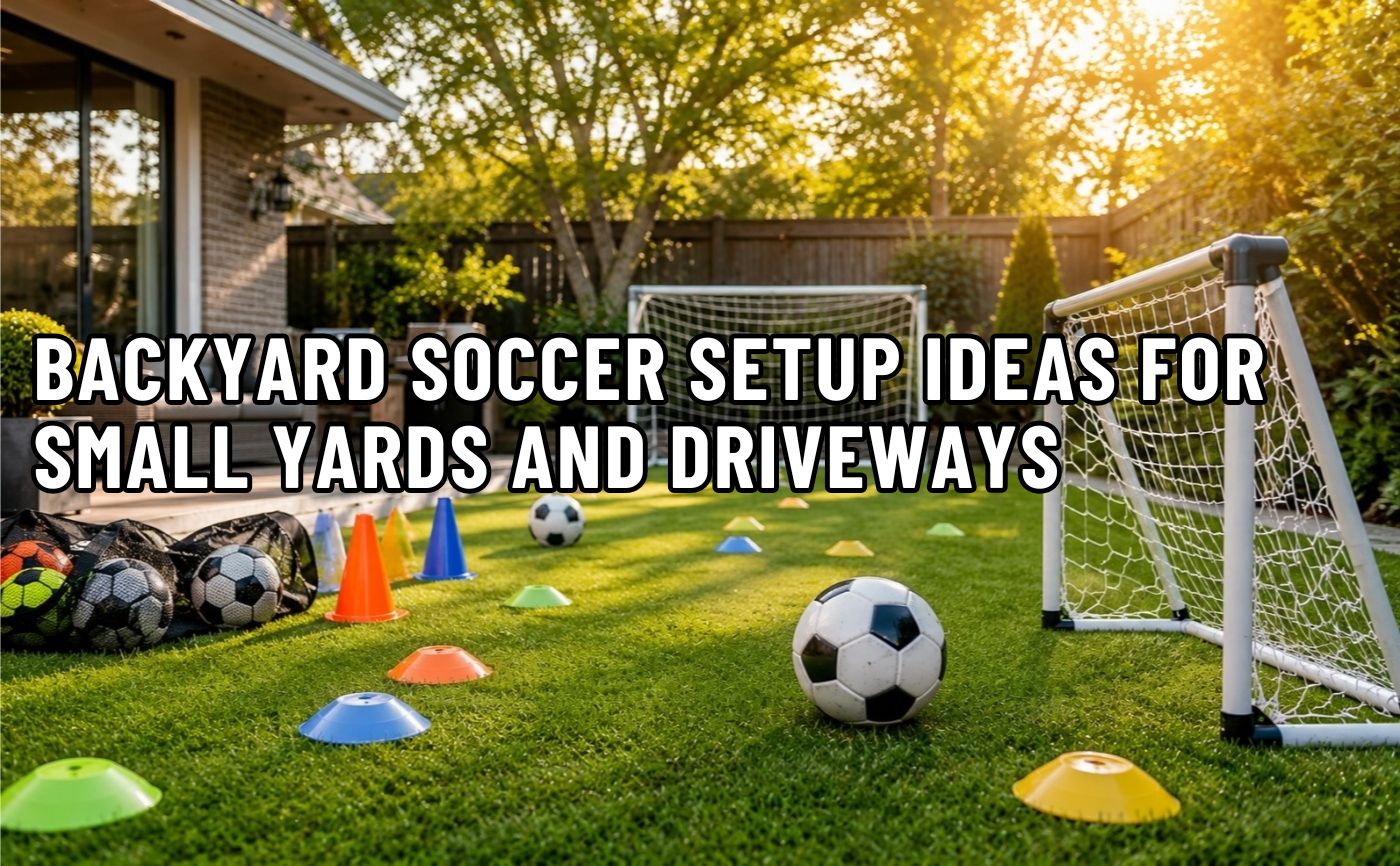 Backyard Soccer Setup