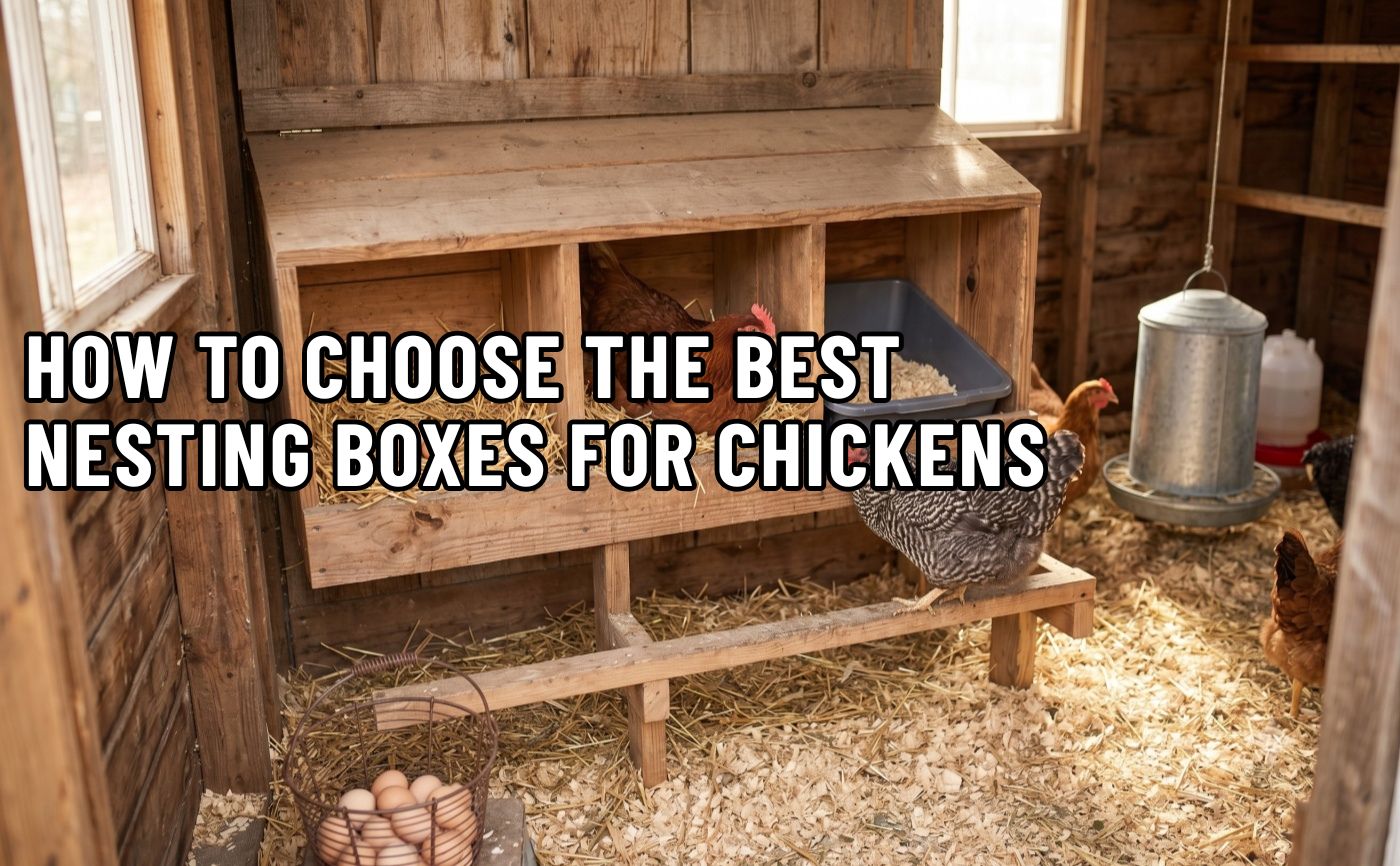 How To Choose The Best Nesting Boxes