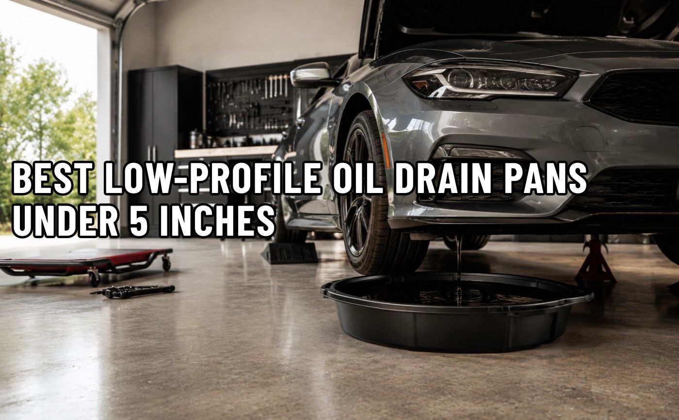 Best Low-Profile Oil Drain Pans