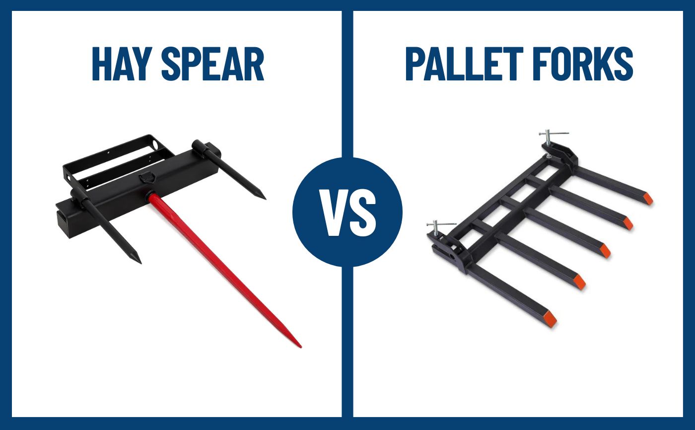 Hay Spear Vs. Pallet Forks