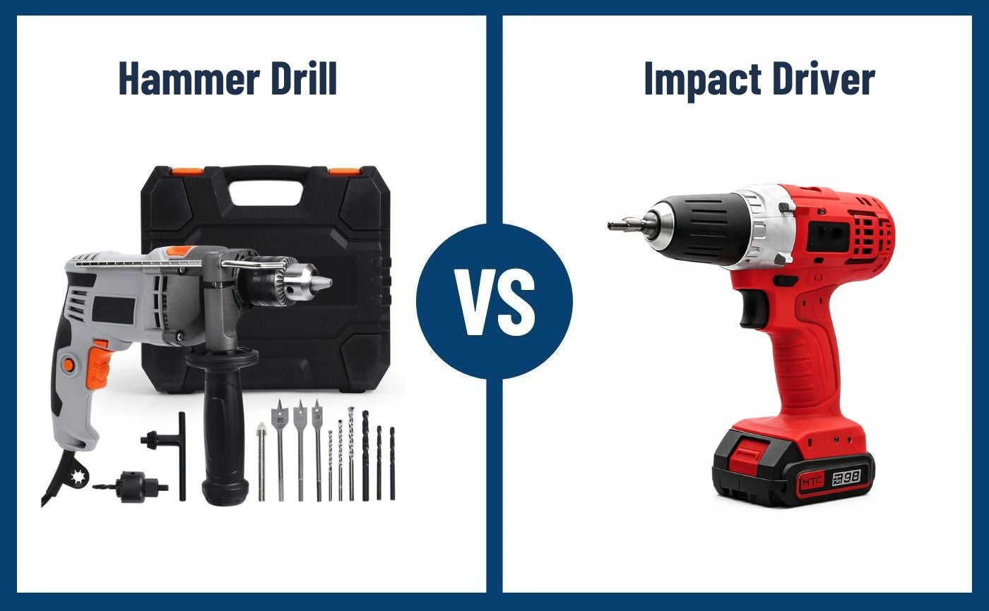Hammer Drill Vs. Impact Driver