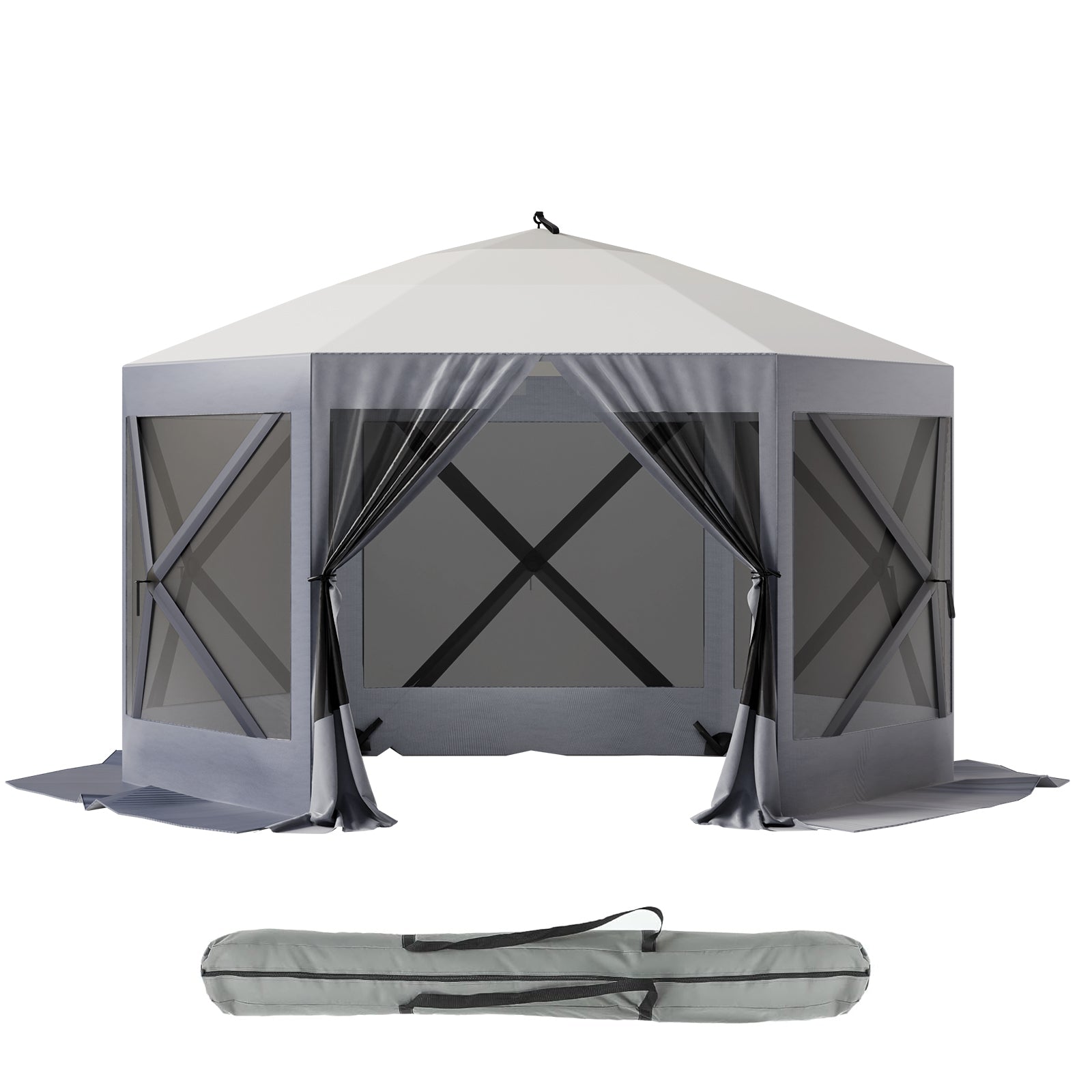 hexagon pop up tent GARVEE Pop-up Hexagon Gazebo