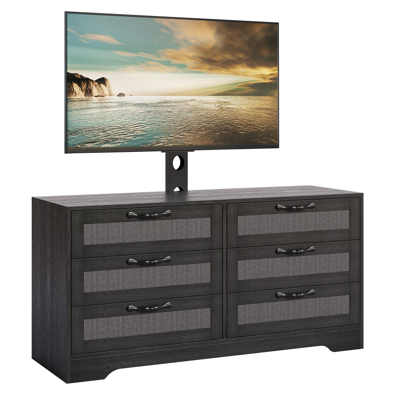 Garvee Modern Design TV Stand with Mount, 47.2
