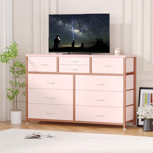GARVEE Wide 10 Drawer Dresser
