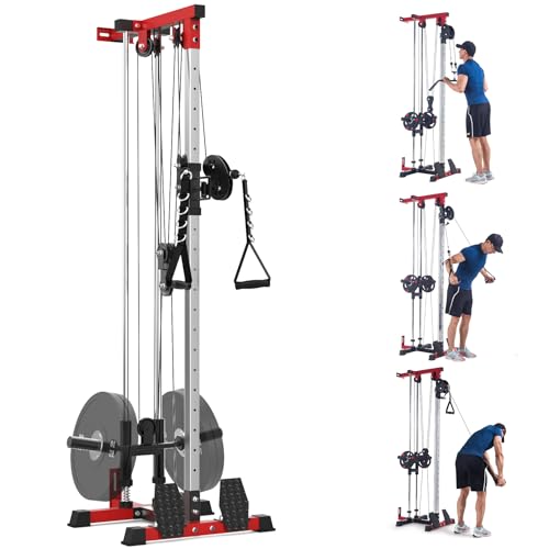 Home Gym Equipment Wall Mount Gym Pulley System GARVEE Wall Mount
