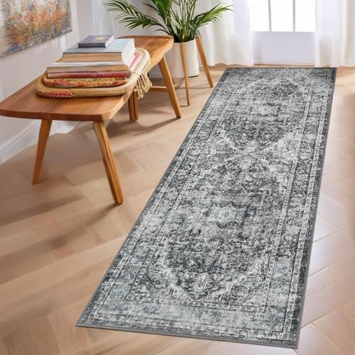 Timstex Non-Slip Washable Hallway Runner Rug - Polypropylene, Various Sizes (40-300 Cm)