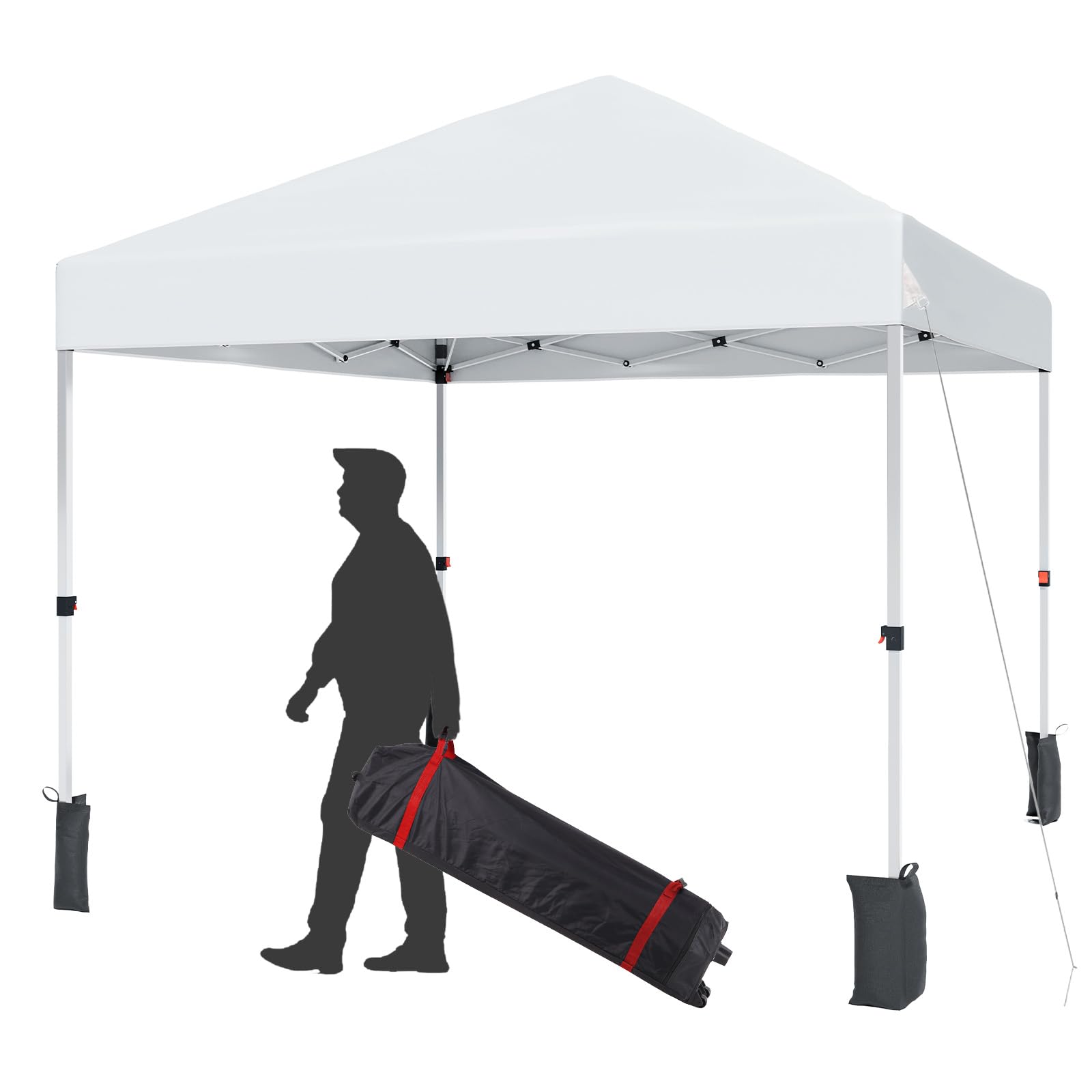 1 person tent pop up Garvee 10'x10' Instant Pop-Up Canopy Tent