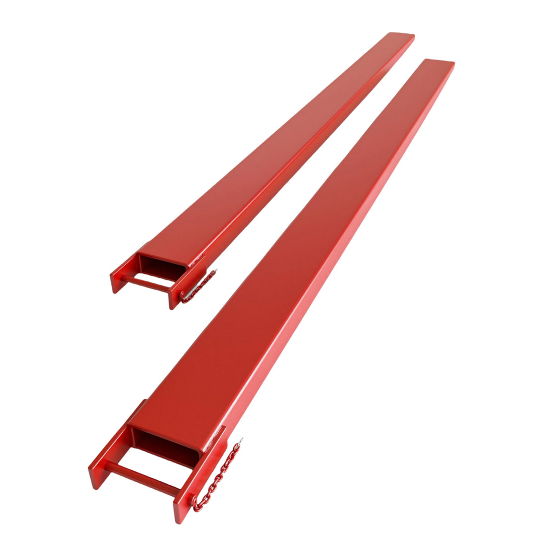 Forklift Pallet Extensions, Fork Extensions 5.3 Inch Width, 5500 LBS Capacity Heavy Duty Fork Extensions for Forklifts, 1 Pair Forklift Extensions for Forklift Truck