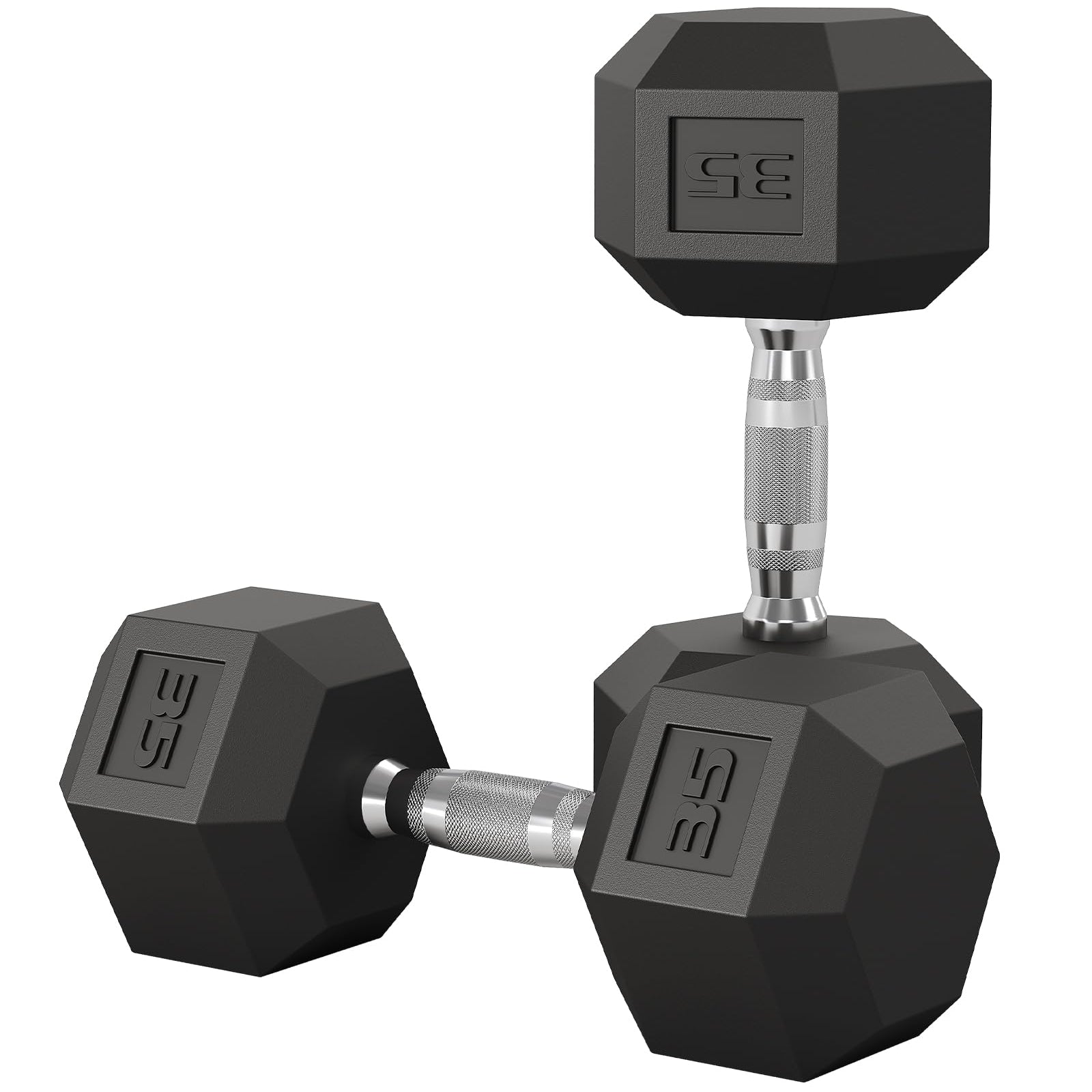 borneobulletin com fitness gear 40 lb rubber hex dumbbell