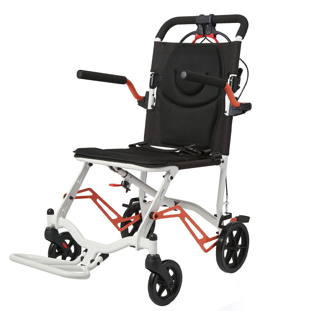 クレイツ バレイヤージュ ブロワープロ ブラック CIAIR-BG01B Garvee Ultra Lightweight Transport Wheelchair, Portable Folding