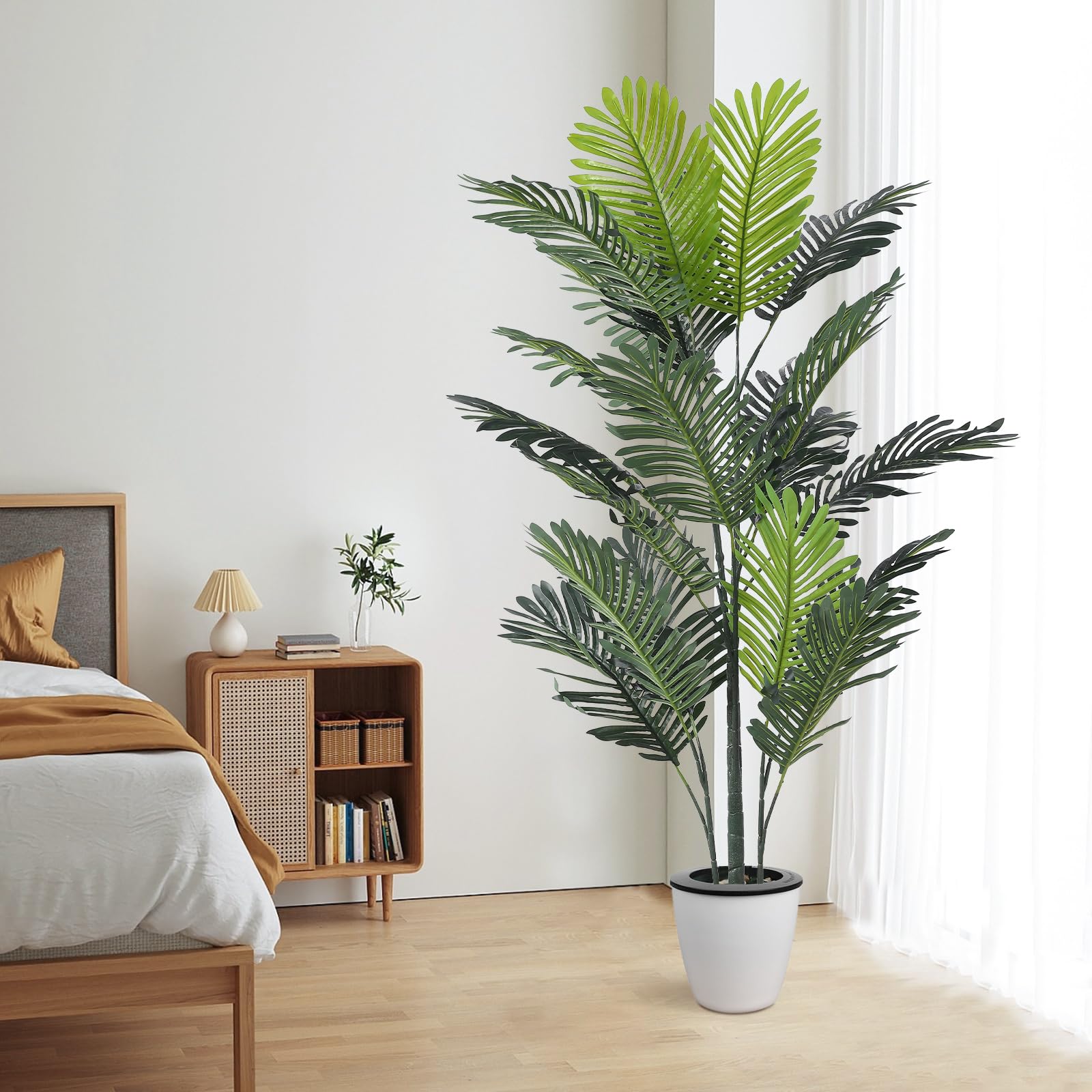 areca palm bedroom Elevate Your Space with GARVEE 5FT Artificial Areca Palm Tree