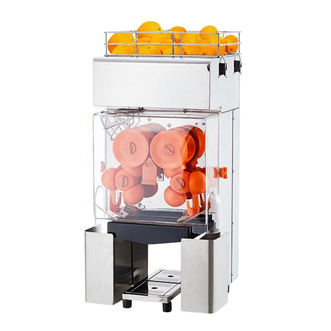 20W Auto Feeding Commercial Juicer, 110V Orange Squeezer - GARVEE