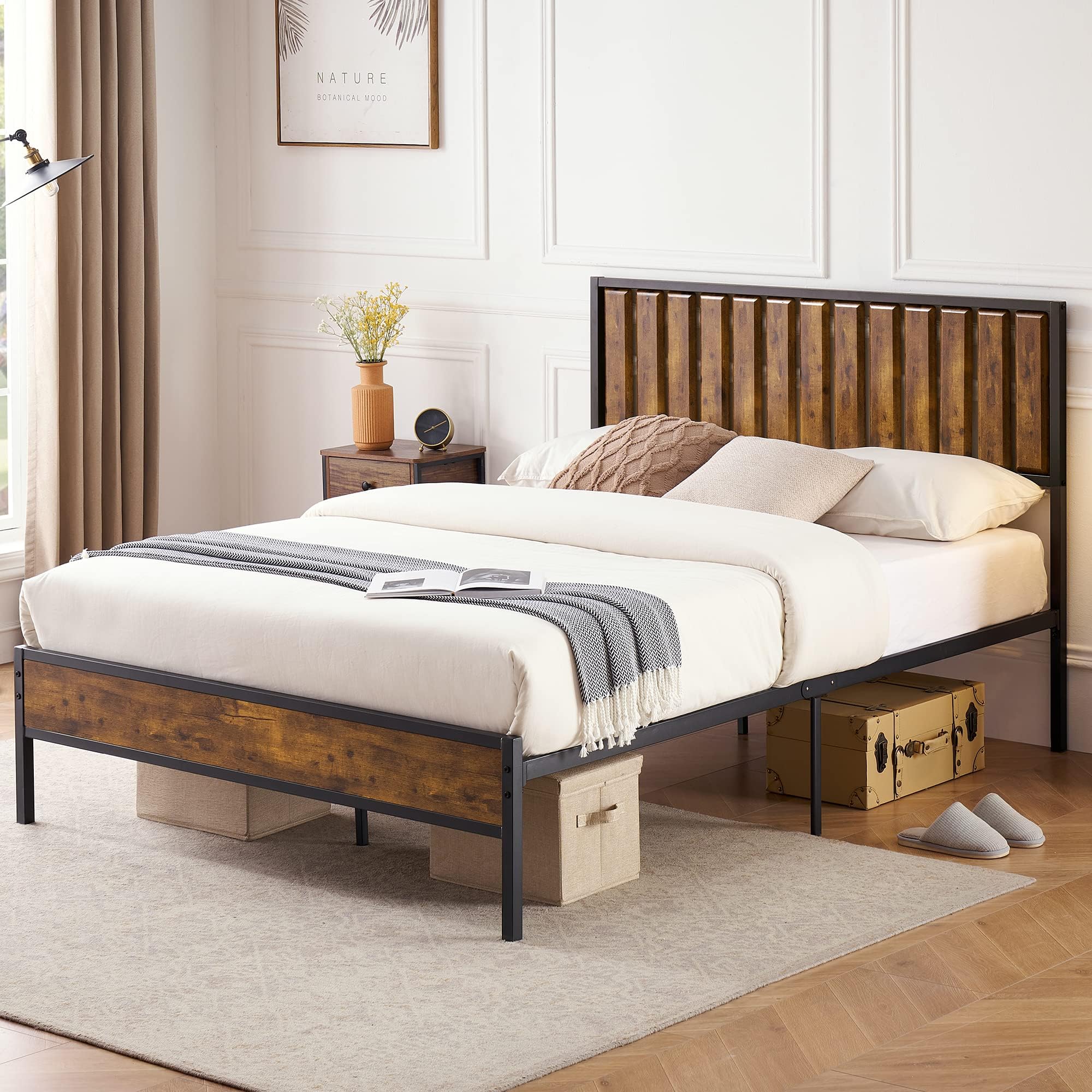 GARVEE Full Bed Frame - Stylish, Durable, and Versatile