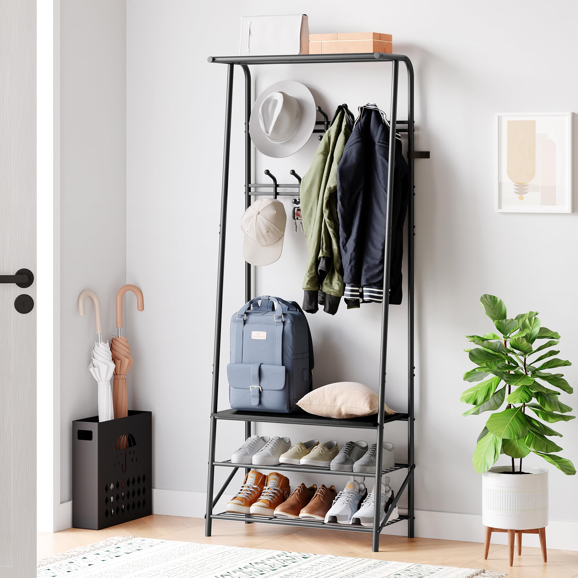 GARVEE 4-In-1 Hall Tree: Versatile Entryway Solution