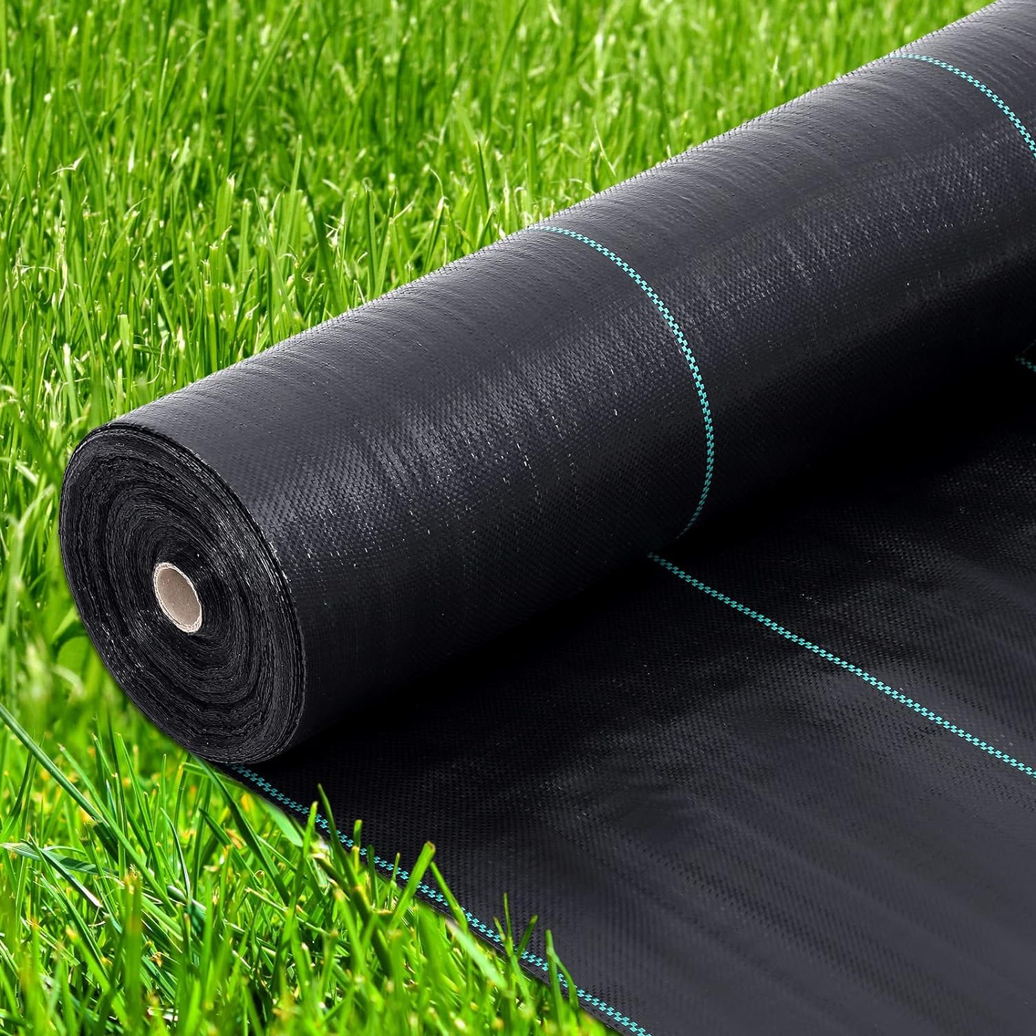 weed tarp Garvee 3oz Heavy Duty Weed Barrier Fabric