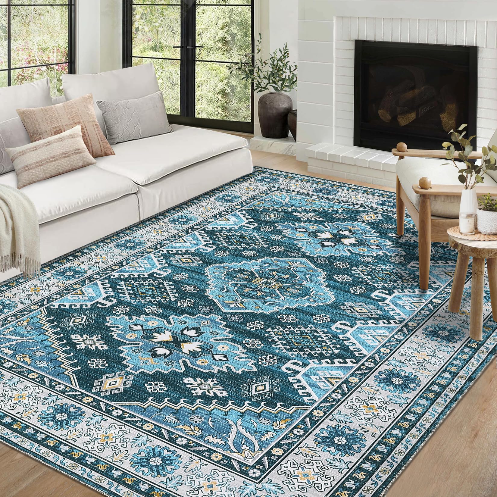 ラグ・カーペット the Apartment blue Lottery Rug sepia ラグ・カーペット the Apartment blue Lottery Rug Original