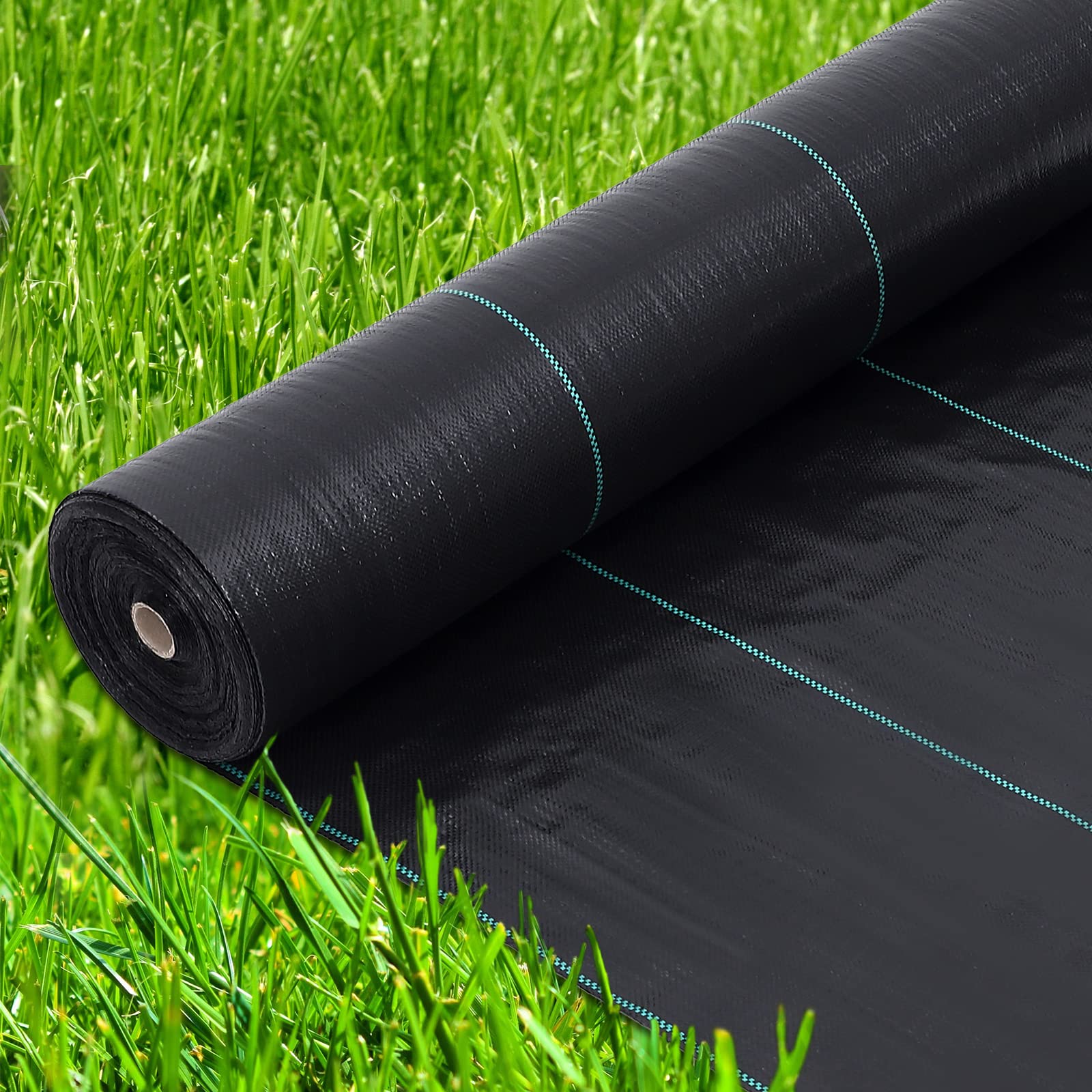 2.4oz 6ft x 300ft Weed Barrier Landscape Fabric Ground Cover - GARVEE