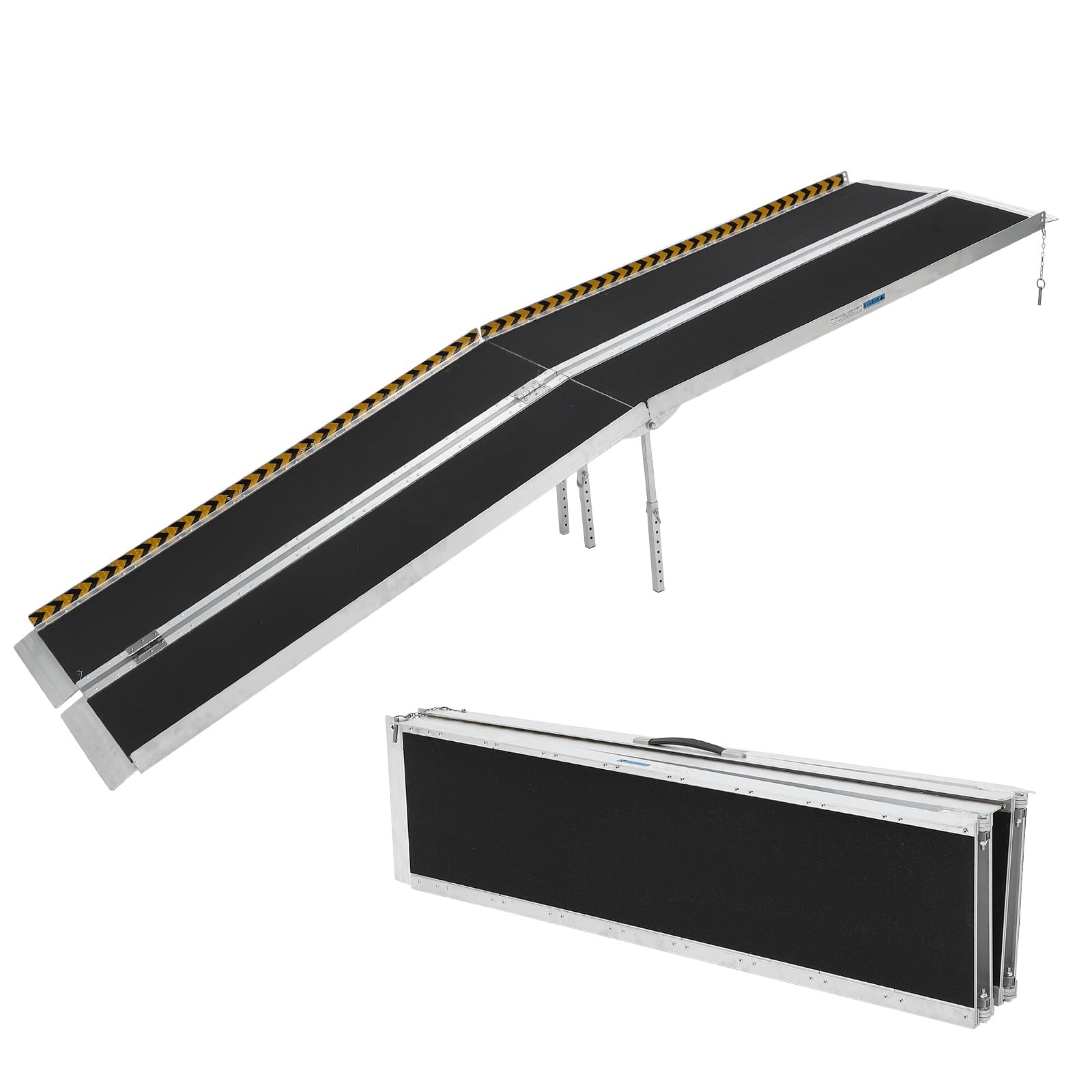 Garvee 10FT Portable Aluminum Wheelchair Ramp with Non-Skid