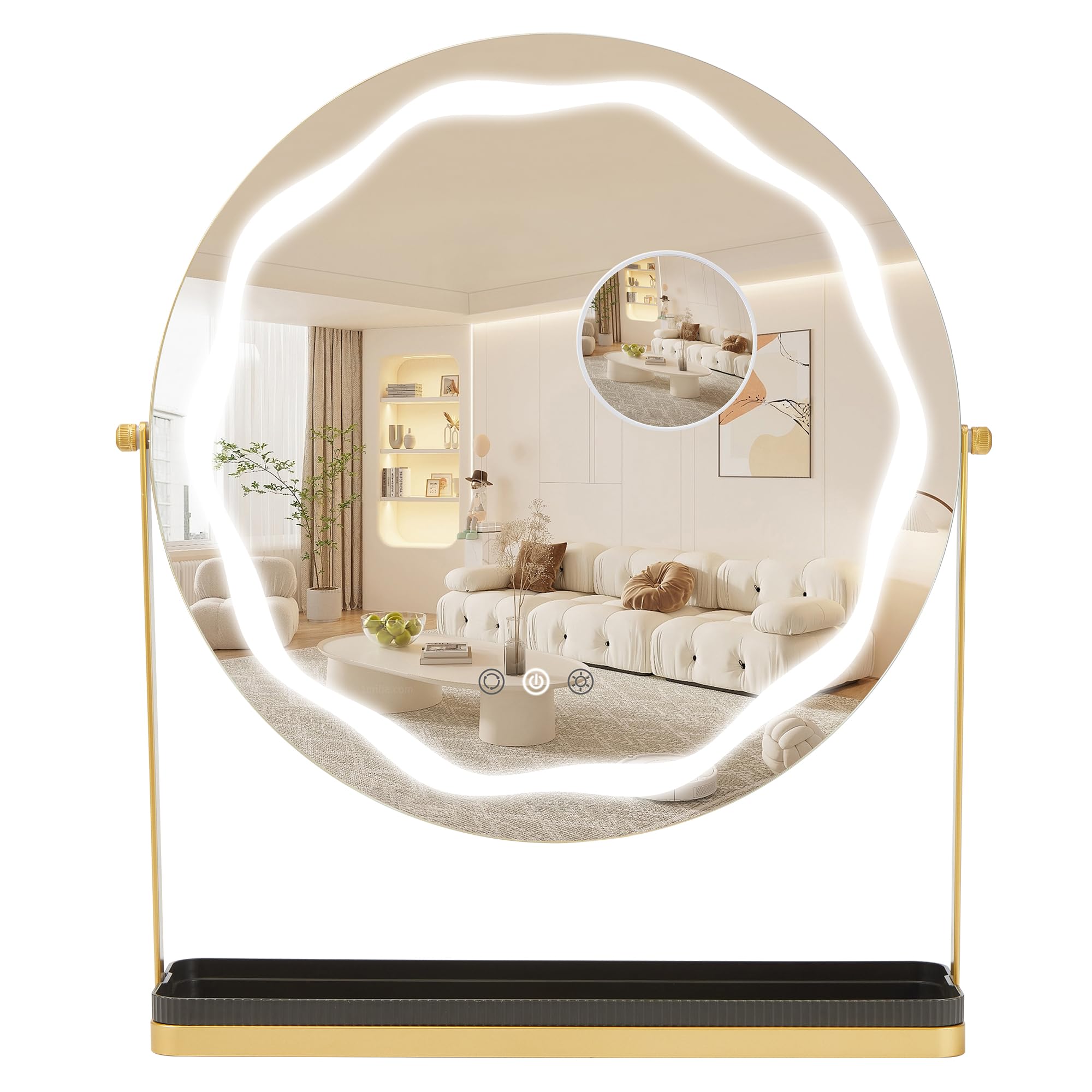 Garvee Vanity Mirror with 3-Color Lights
