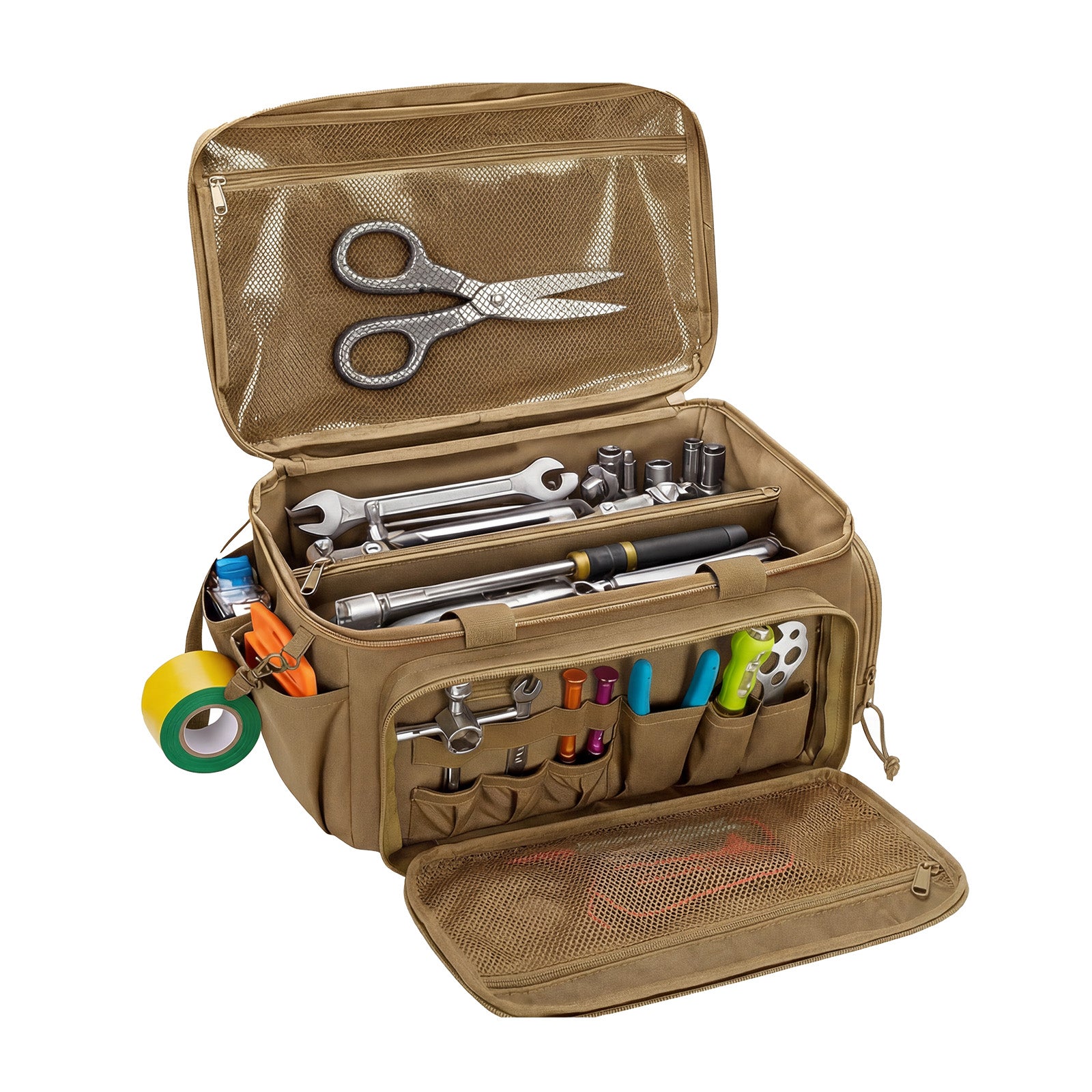 Garvee 14 Inch Canvas Heavy Duty Tool Bag with Reinforced Bottom for M