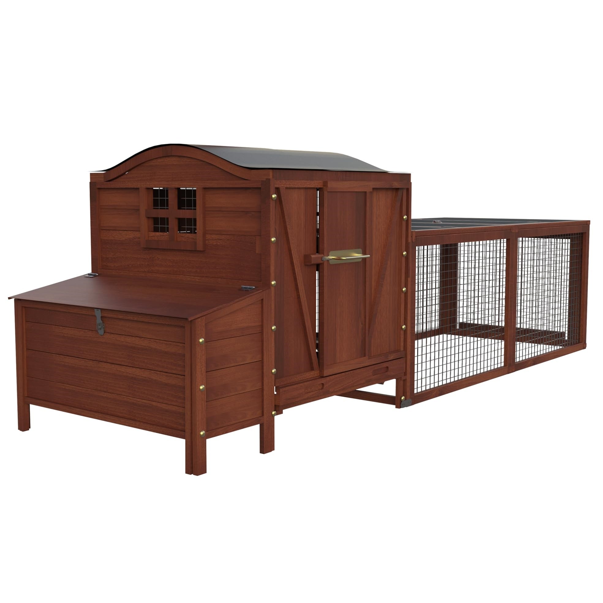 Garvee Chicken Coop, Outdoor Chicken Coop for 3-5 Chickens, 106in Chic