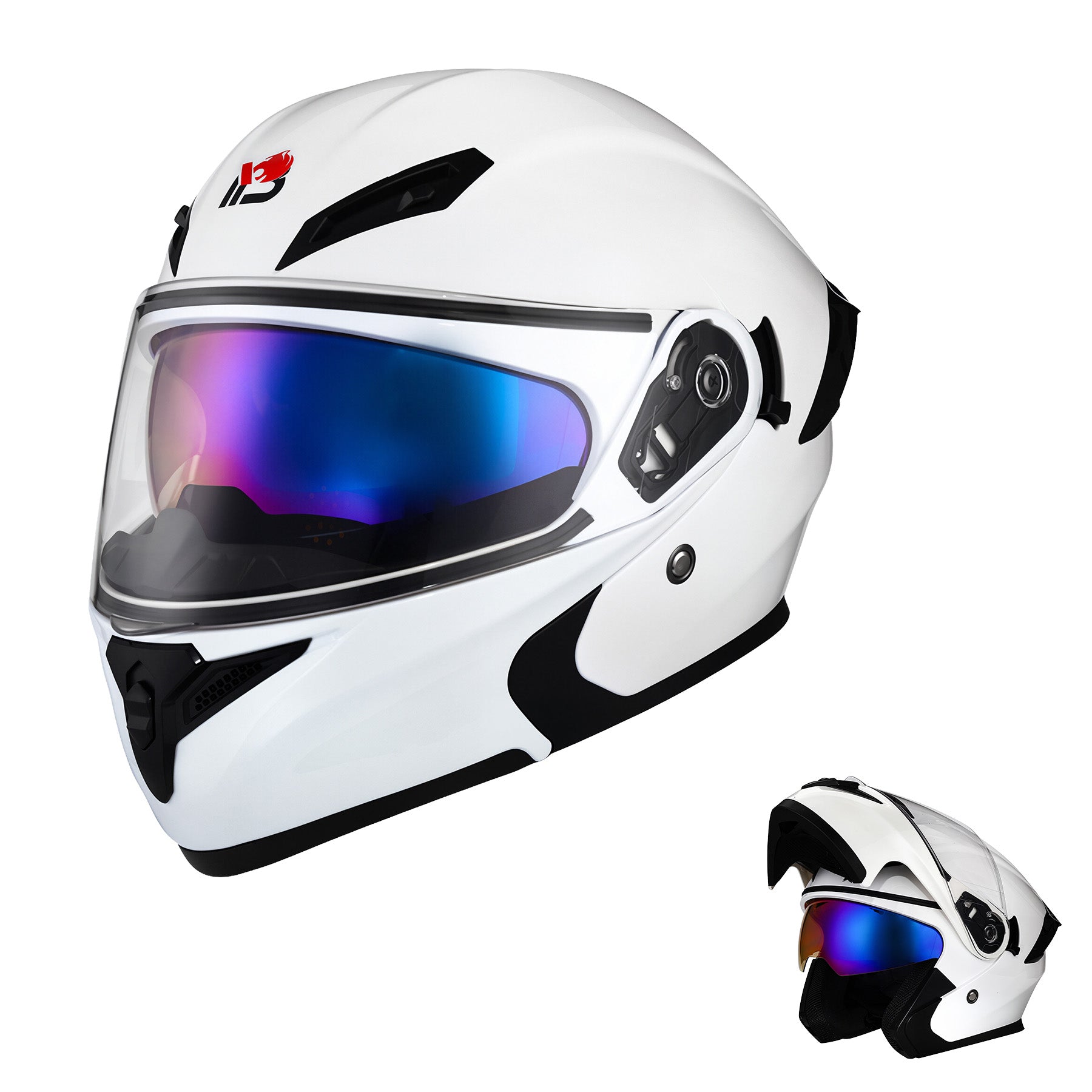 bike helmet xxl size ILM Adult Dirt Helmets Motocross ATV Dirtbike BMX MX Offroad Full Face Motorcycle Helmet, DOT Approved Model 128S (Matte Black, Adult-XLarge) : Automotive speed and low TCMT DOT Dirt Bike Helmet