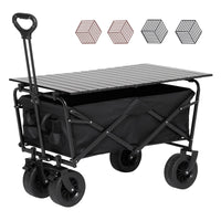 8 inch All Terrain Wheels Collapsible Outdoor Camping Wagon