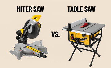 Miter Saw Vs. Table Saw