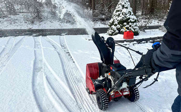 How an Electric Snow Blower Protects Your Family, Cars and Patios