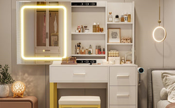 Which Vanity Desk Features Matter Most? Storage, Drawers & Surface Care