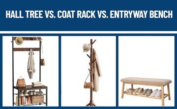 Hall Tree Vs. Coat Rack Vs. Entryway Bench