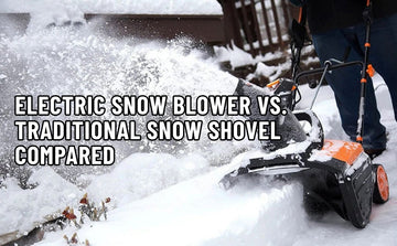 Electric Snow Blower Vs. Traditional Snow Shovel Compared