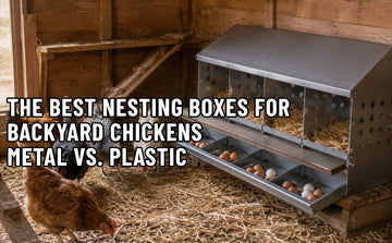 Nesting Boxes For Backyard Chickens