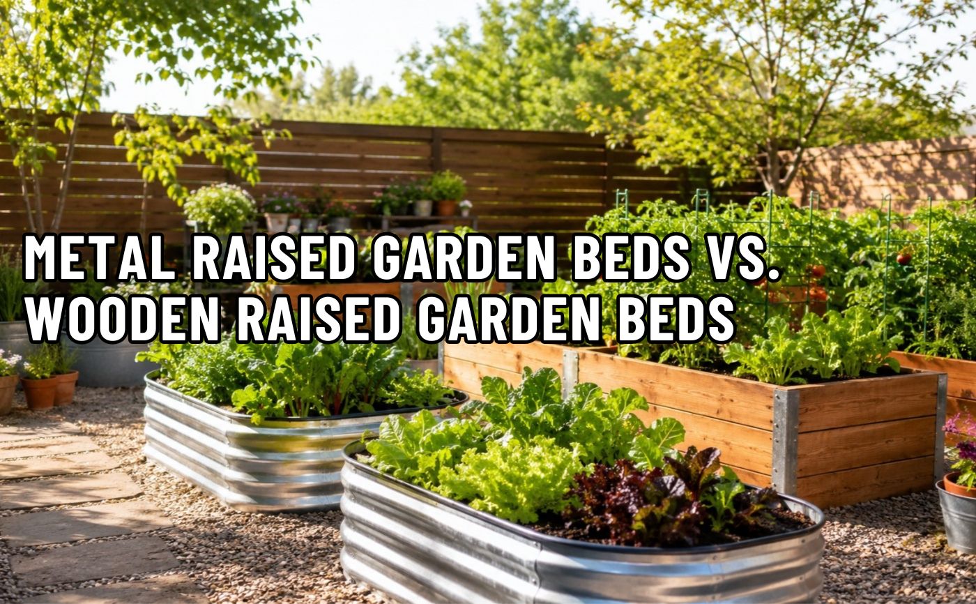 Metal Raised Garden Beds Vs. Wooden Raised Garden Beds