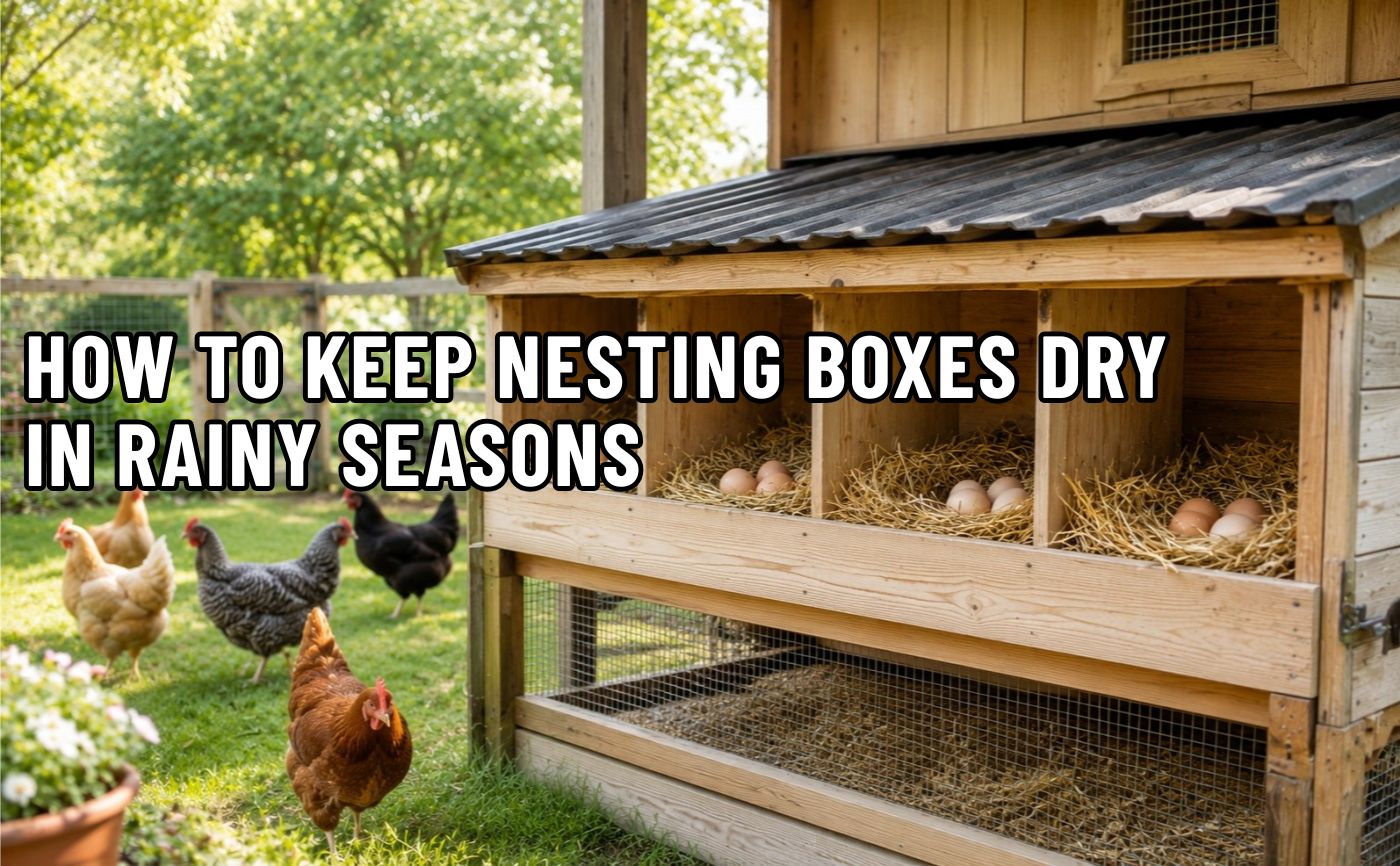 How To Keep Nesting Boxes Dry