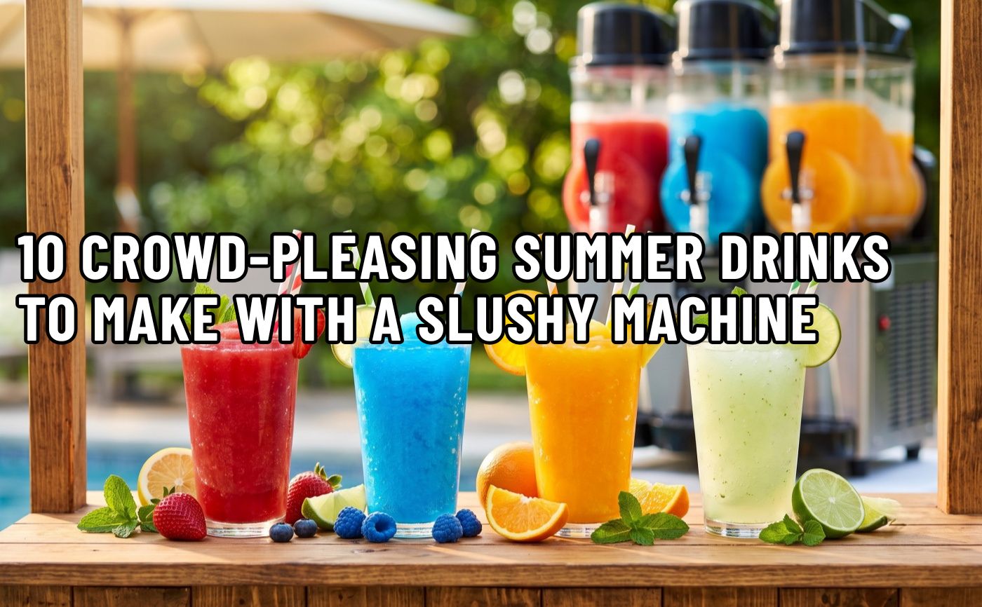 Summer Drinks To Make With A Slushy Machine