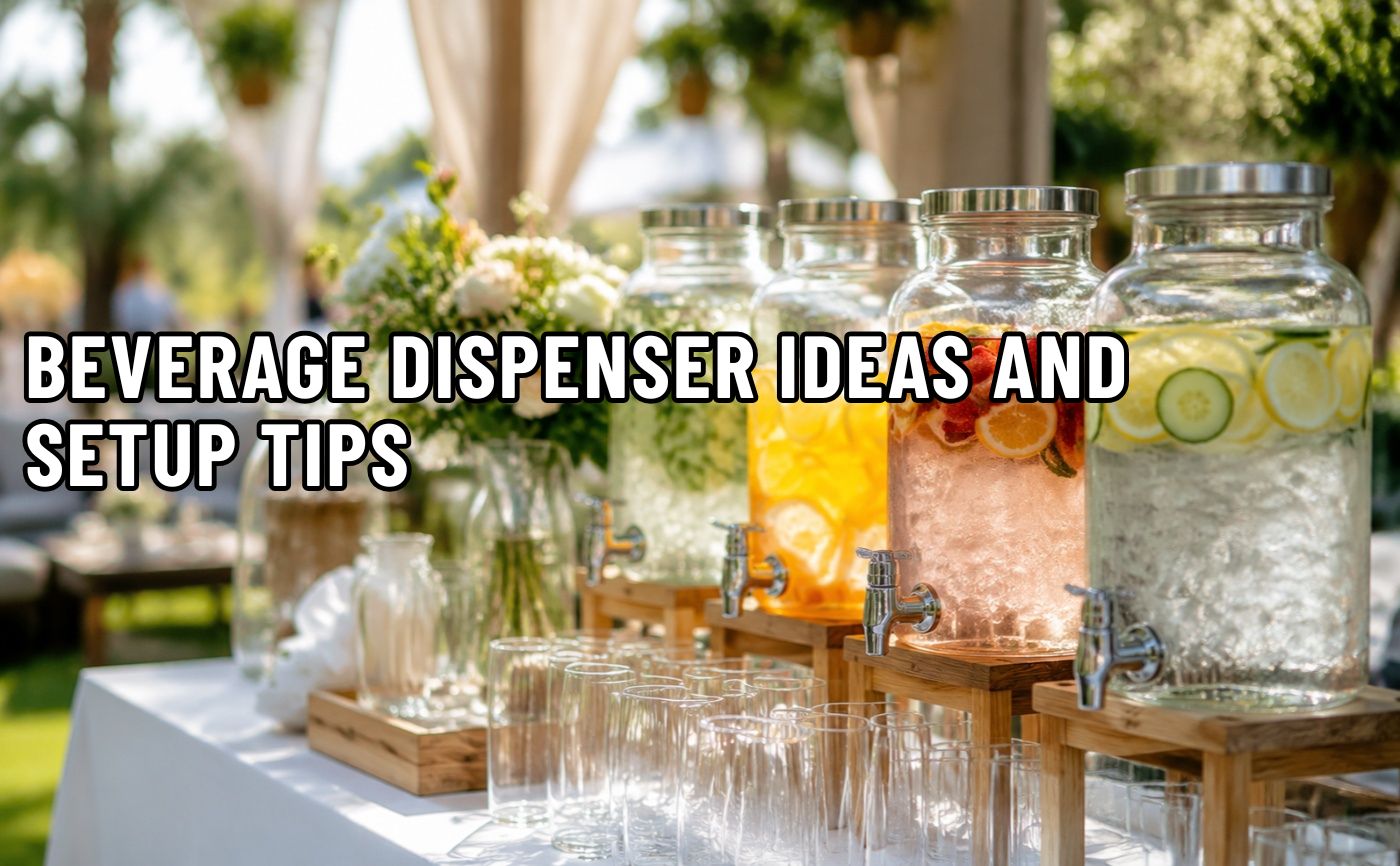 Beverage Dispenser Ideas And Setup Tips