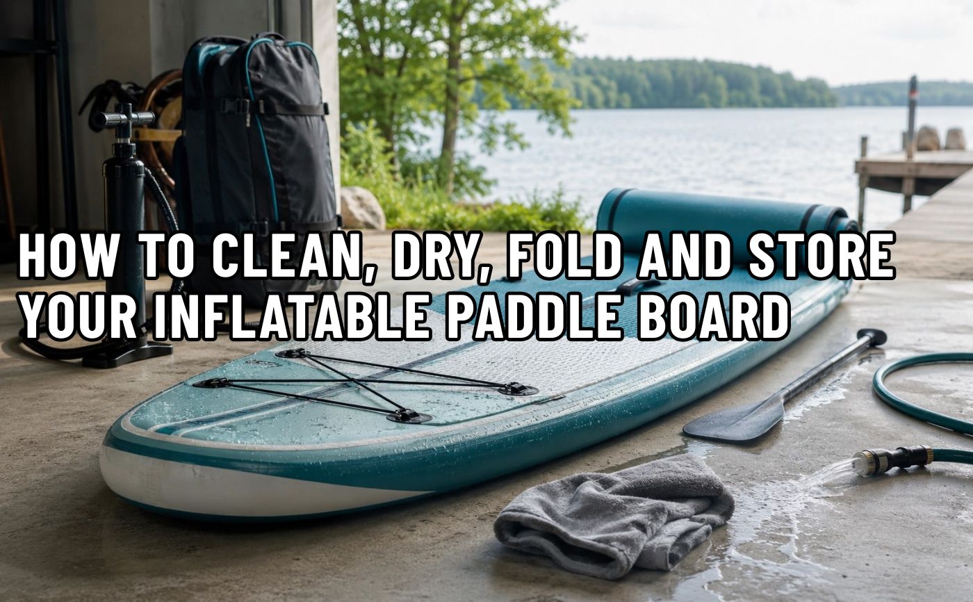 How To Clean, Dry, Fold And Store Your Inflatable Paddle Board