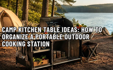 Camp Kitchen Table Ideas