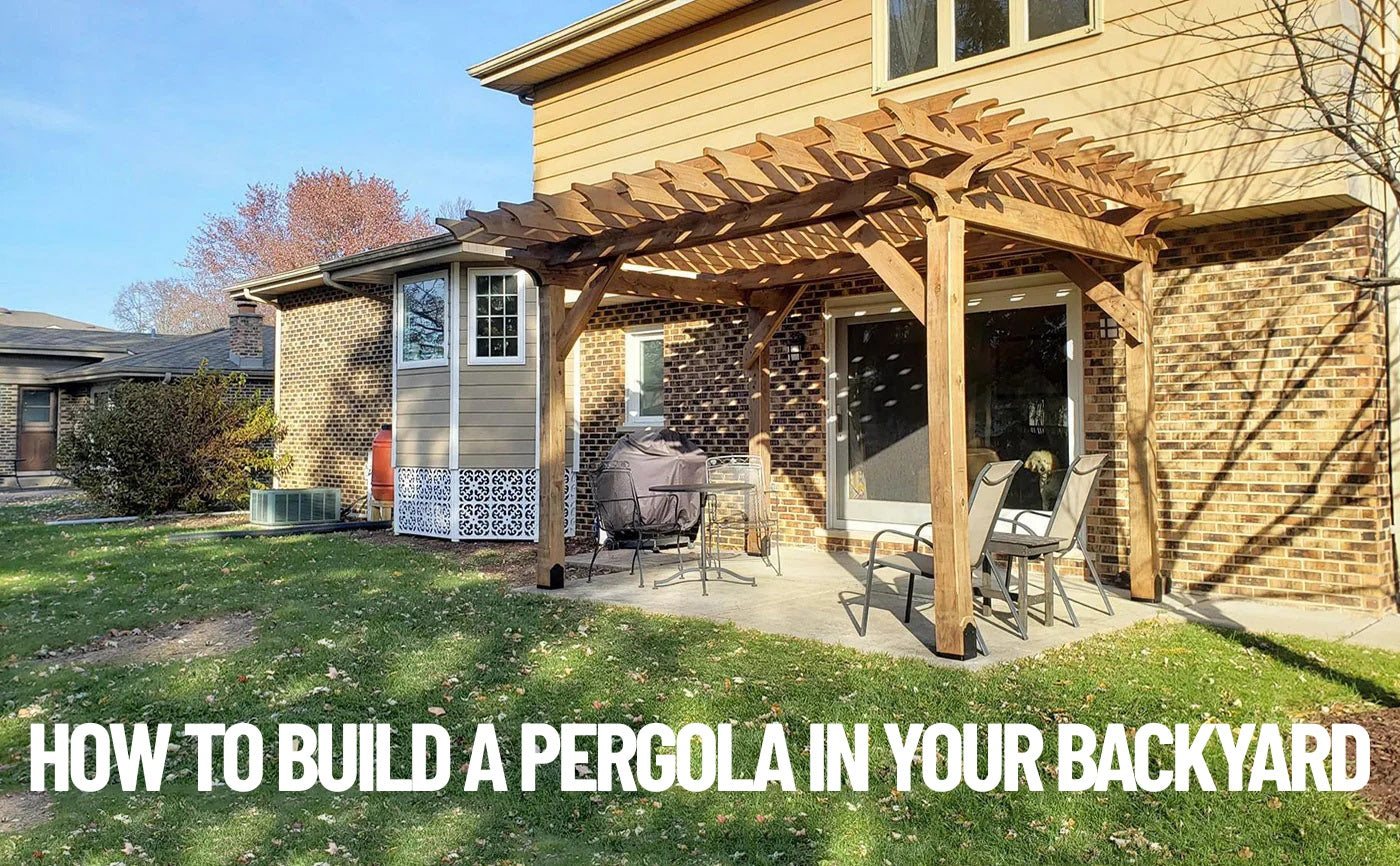How To Build A Pergola