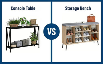 Storage Bench Vs. Console Table