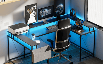 Unleash Your Creativity with U Shaped Desk - GARVEE