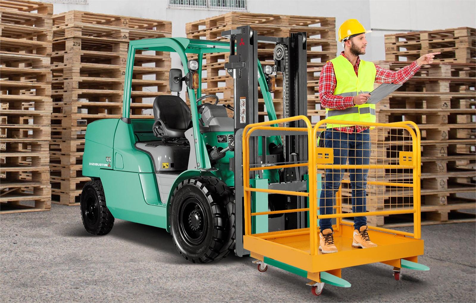 Benefits of Using Forklift Safety Cages - GARVEE